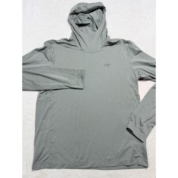 Arc'teryx Other - Arc'teryx Remige Hoody Men's Sz Med Grey Sun Hoodie Hiking Gorpcore Minimalist